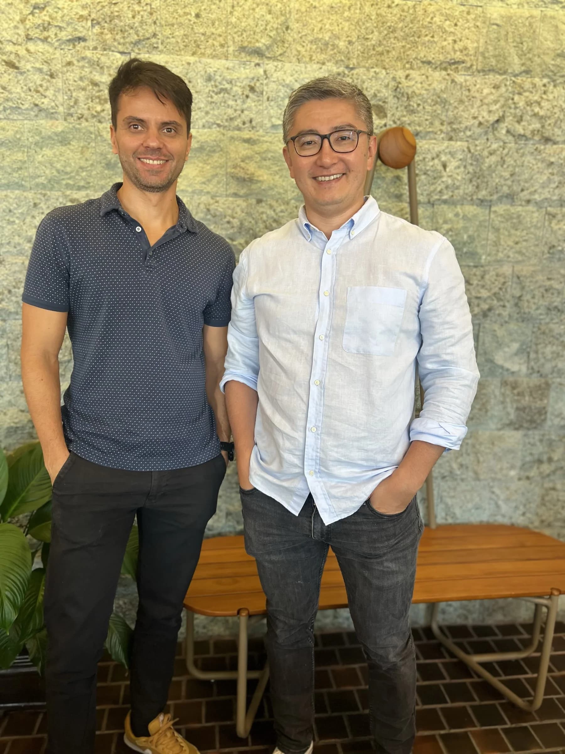 Rafael Pettersen and Marcelo Fujimoto, Tandom co-founders