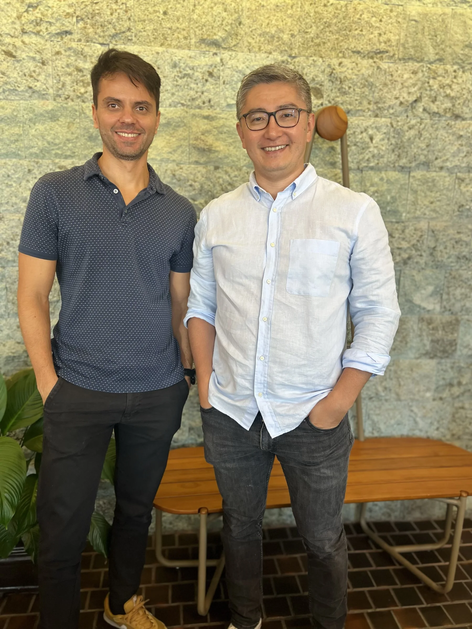 Tandom co-founders Rafael Pettersen and Marcelo Fujimoto